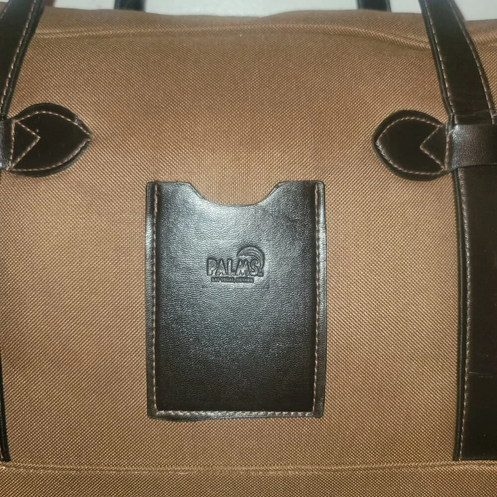 The Palms Hotel and Casino Las Vegas Weekender Duffle Bag Brown